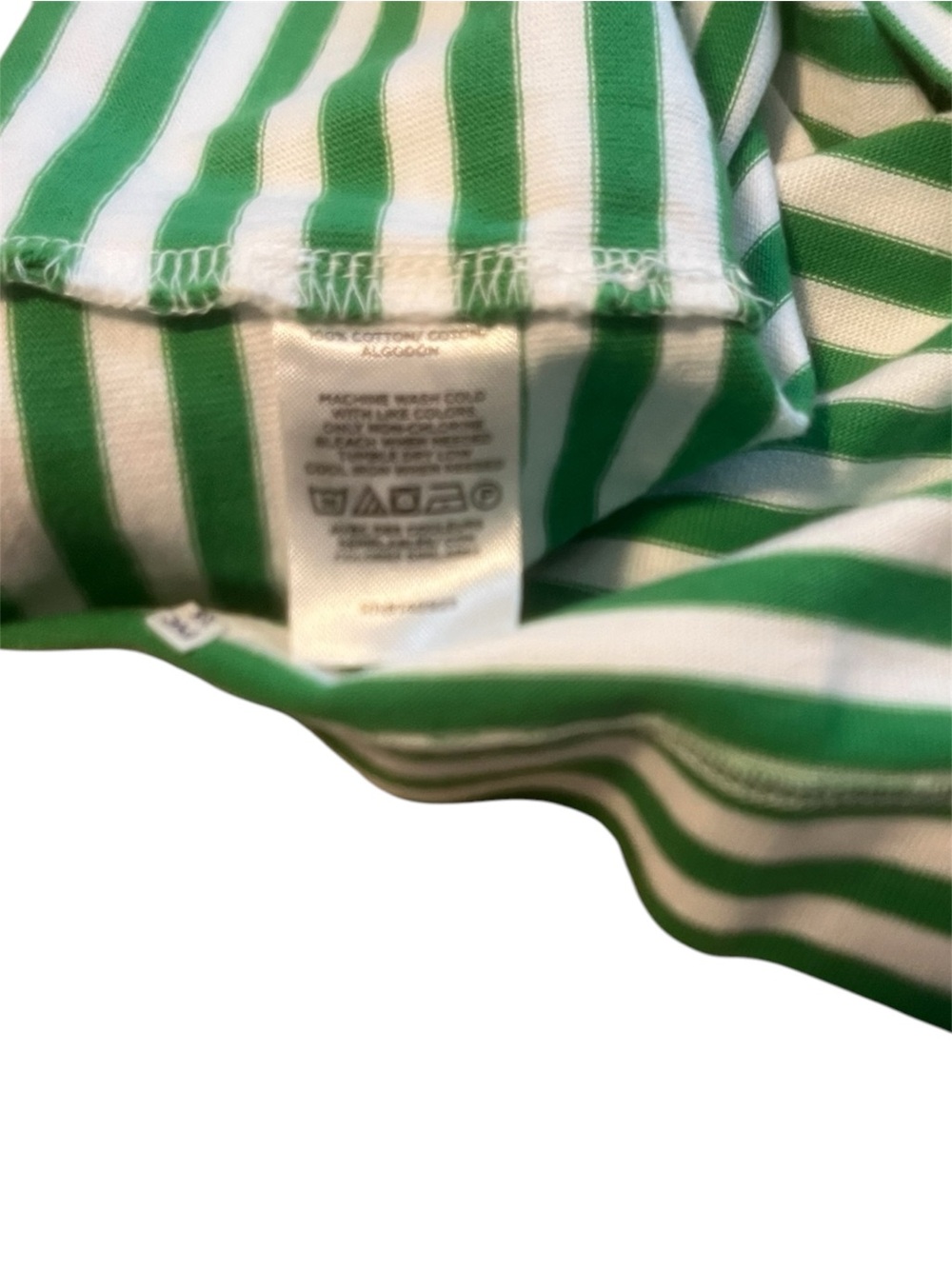NWT-LOFT Striped Pocket Muscle Tee Dress-Large - Picture 5 of 8